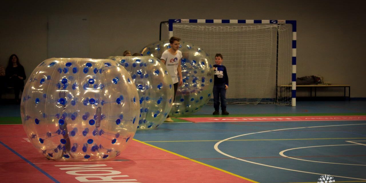 Bumper Ball Krakow at the Arena with kids