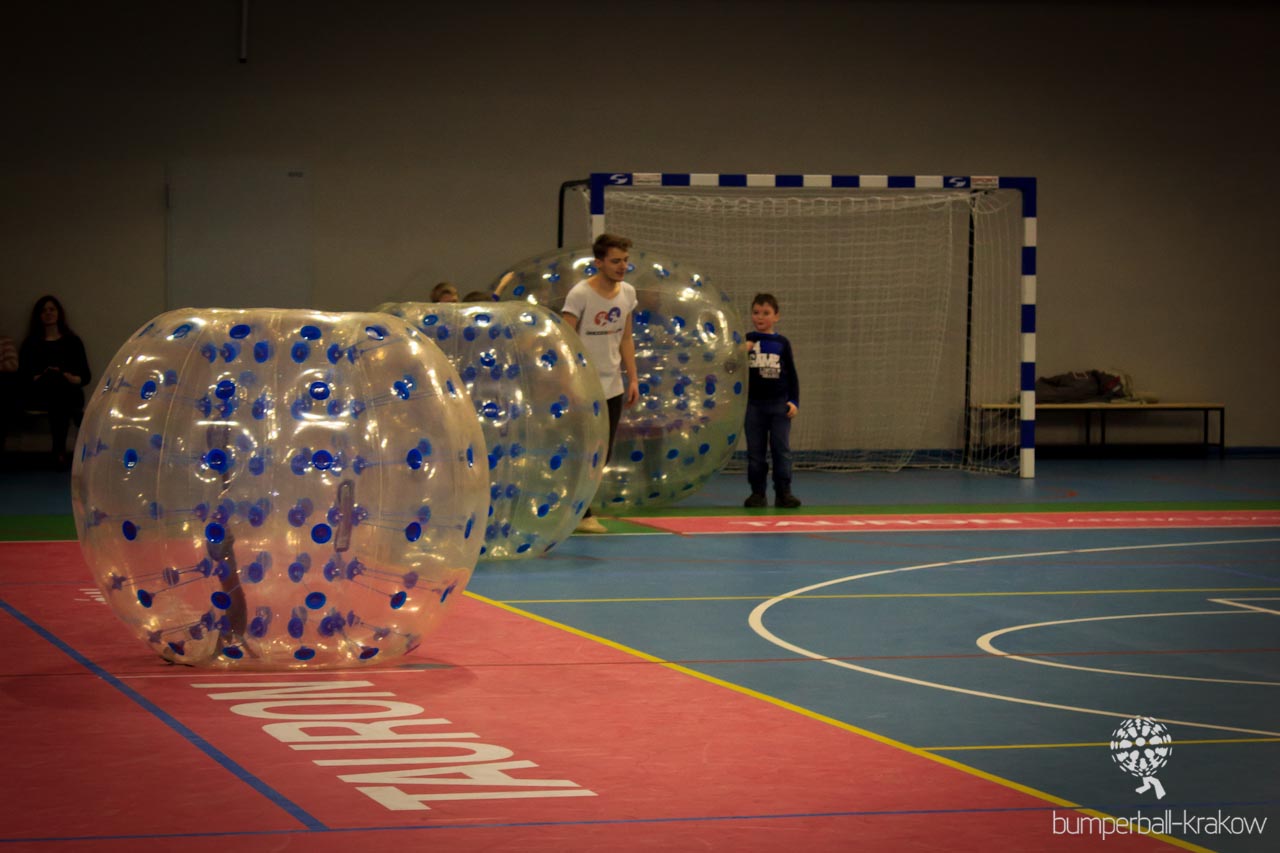Bumper Ball Krakow at the Arena with kids