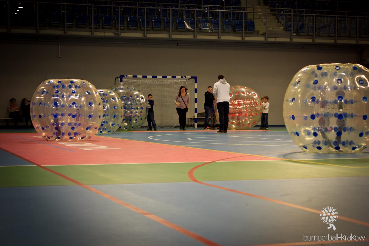 Bumper Ball Krakow at the Arena with kids